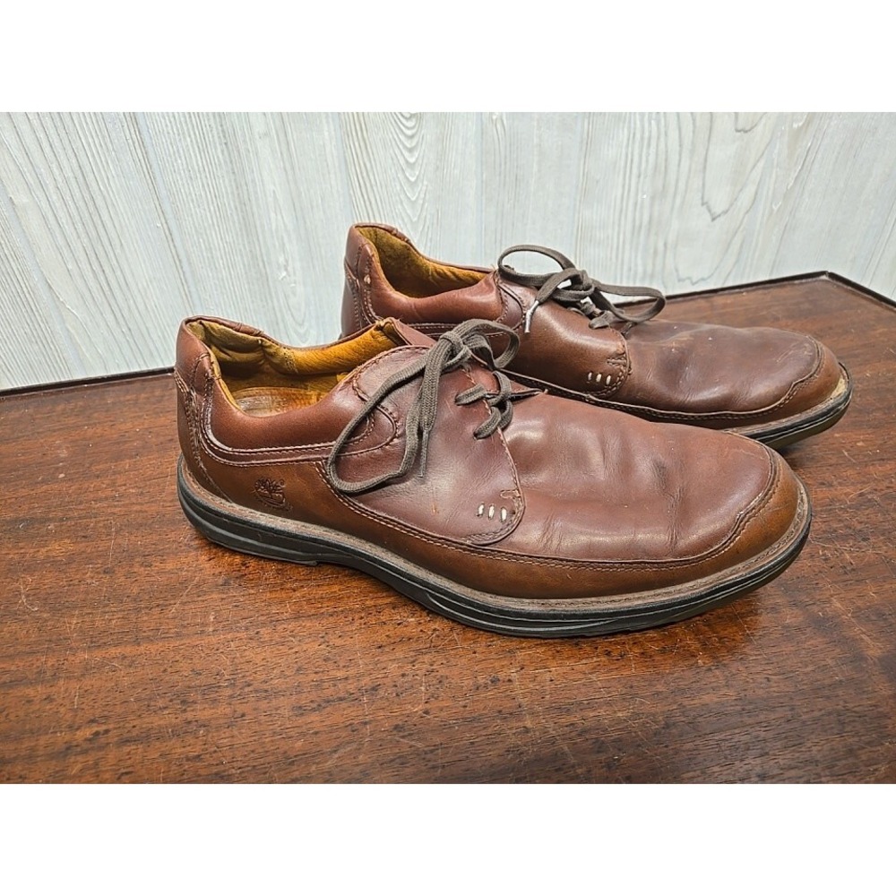 Timberland Shoes Mens 11 Oxford Brown Smart Waterproof